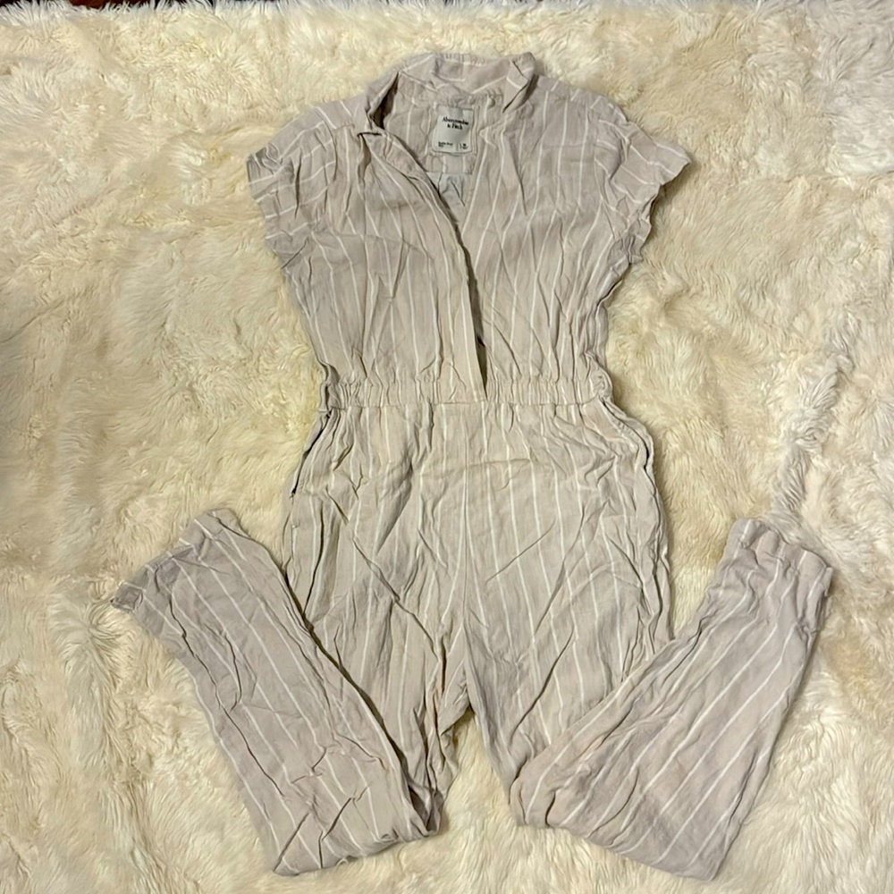 Linen Romper by Abercrombie